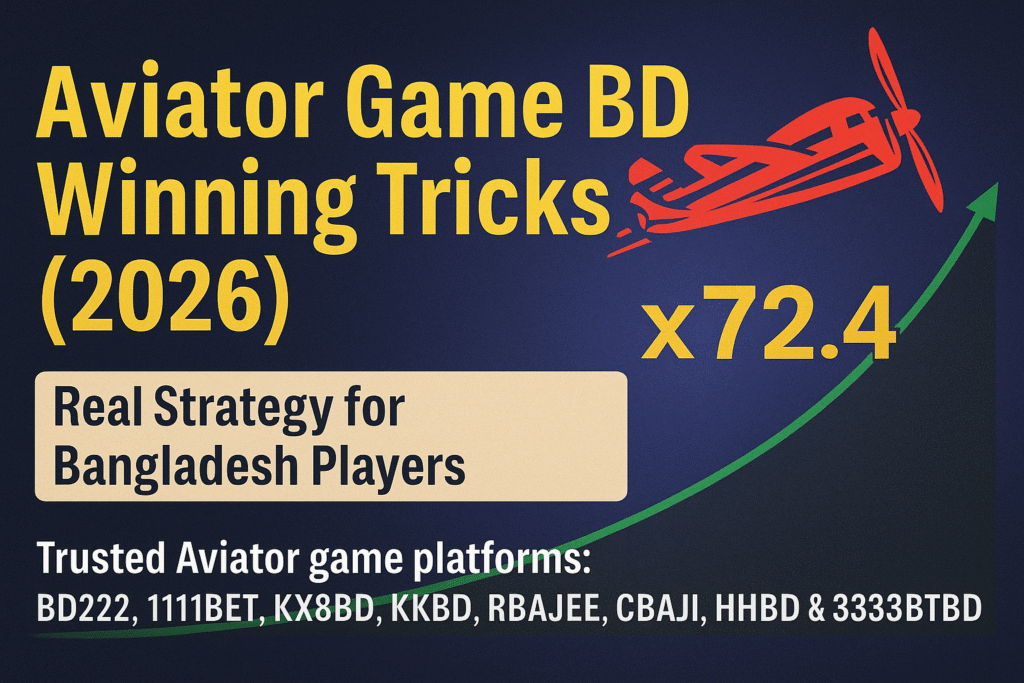 Aviator Game BD Winning Tricks 2026 – Real Strategy Banner for Bangladesh Players
